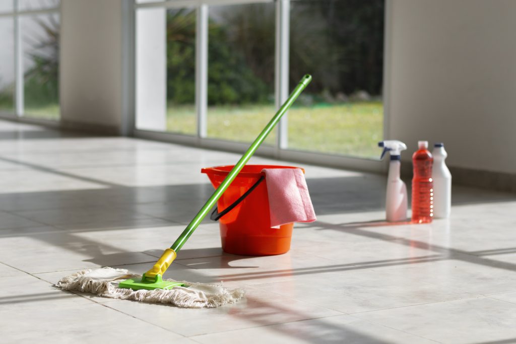 Eco-friendly cleaning tools and products